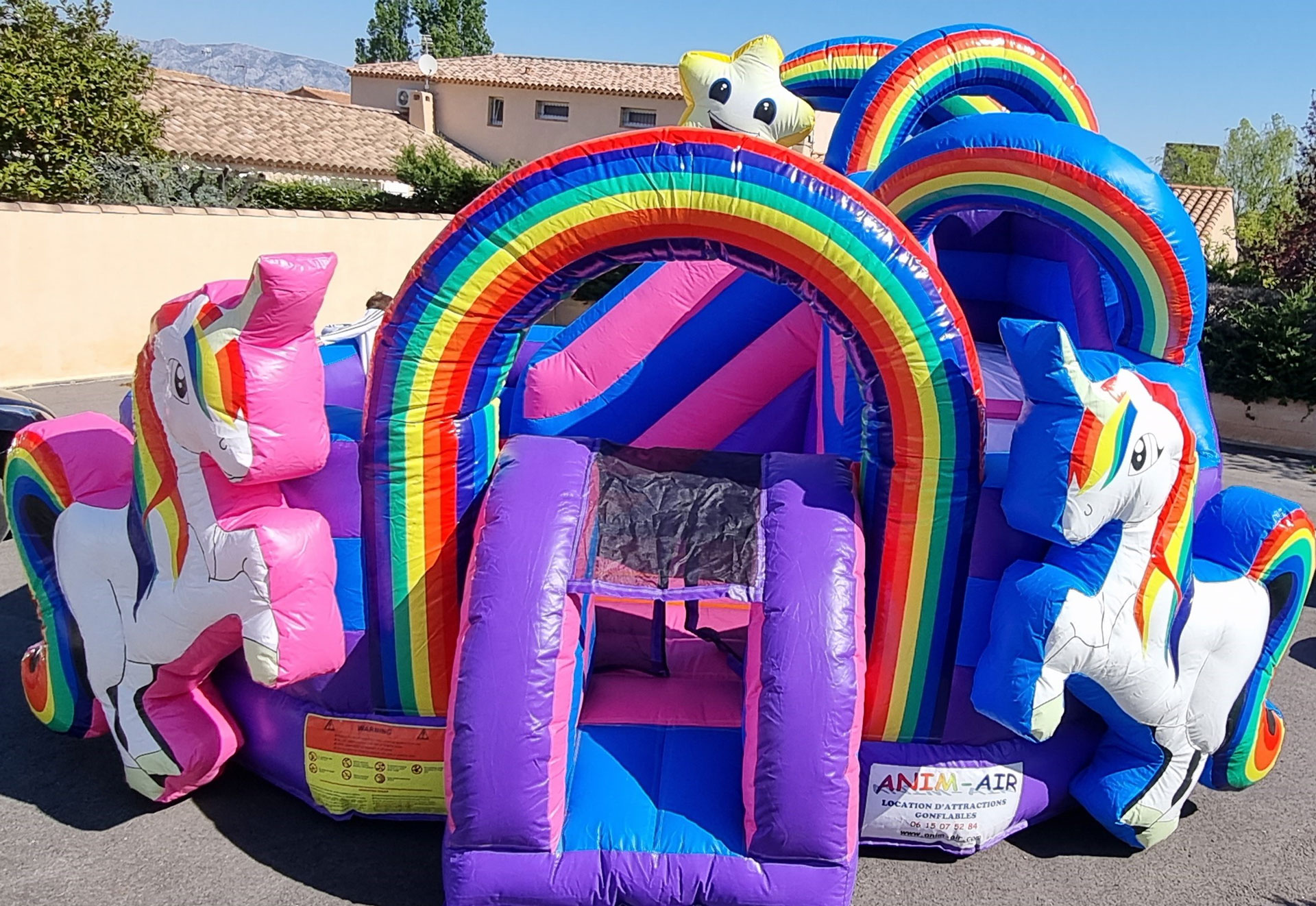 toboggan licorne
